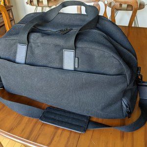 AWAY Travel The Weekender Bag in Black Canvas (Discontinued)